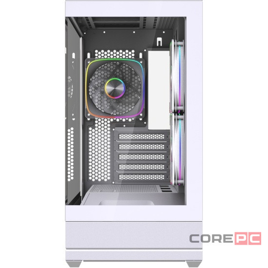 Компьютерный корпус Powercase GT3 TG ARGB White (CMGT3W-A3)