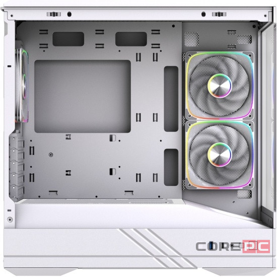 Компьютерный корпус Powercase GT3 TG ARGB White (CMGT3W-A3)