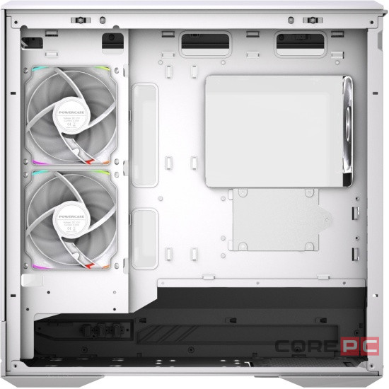 Компьютерный корпус Powercase GT3 TG ARGB White (CMGT3W-A3)