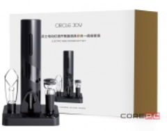 Винный набор аксессуаров Xiaomi Circle Joy Air Pump Wine Opener Set 3 в 1 (CJ-TZ19) (черный)