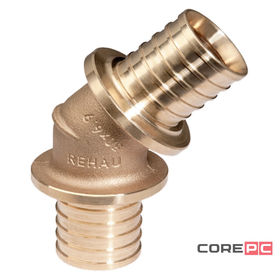 Угольник 45гр 50 RX (бронза)