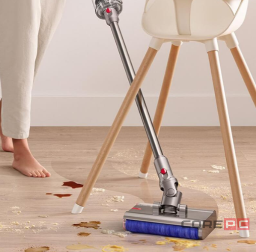 Пылесос Dyson V12S Detect Slim Submarine (SV46) (Yellow/Nickel)