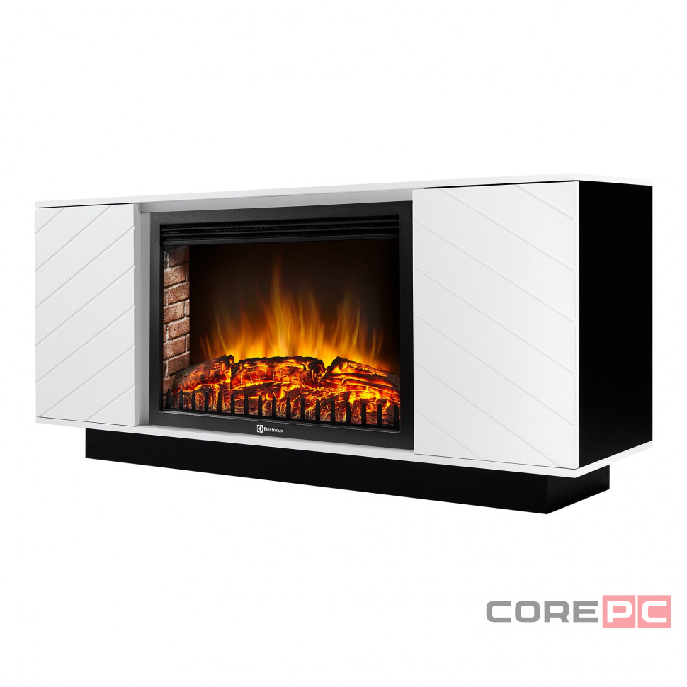 Портал Firelight Como 30 белый, черный, р/в