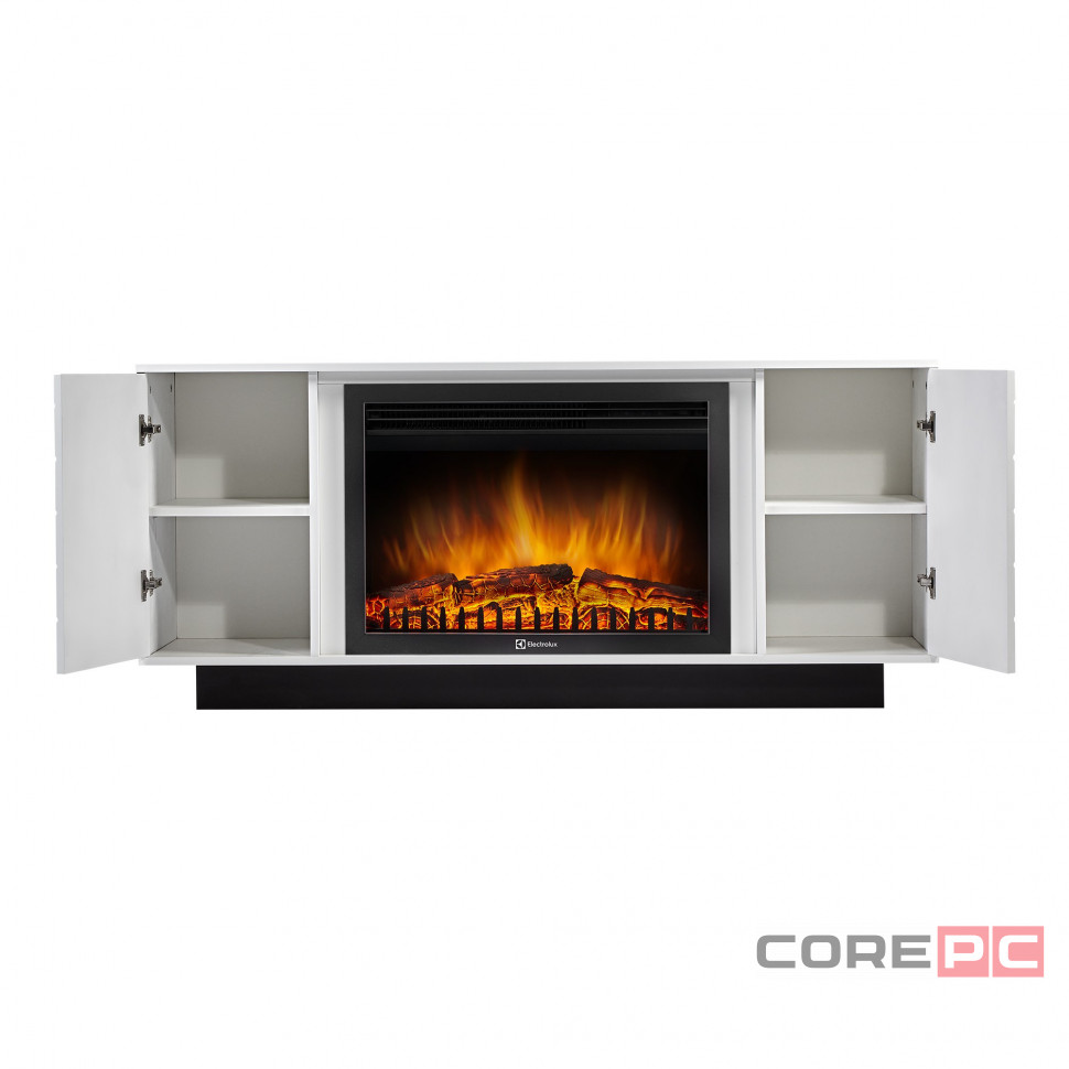 Портал Firelight Como 30 белый, черный, р/в