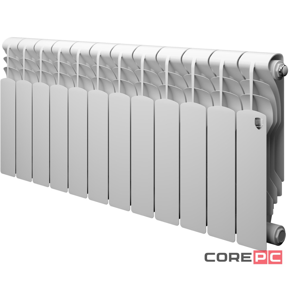 Радиатор биметалл Royal Thermo Revolution Bimetall 350 - 12 секц.