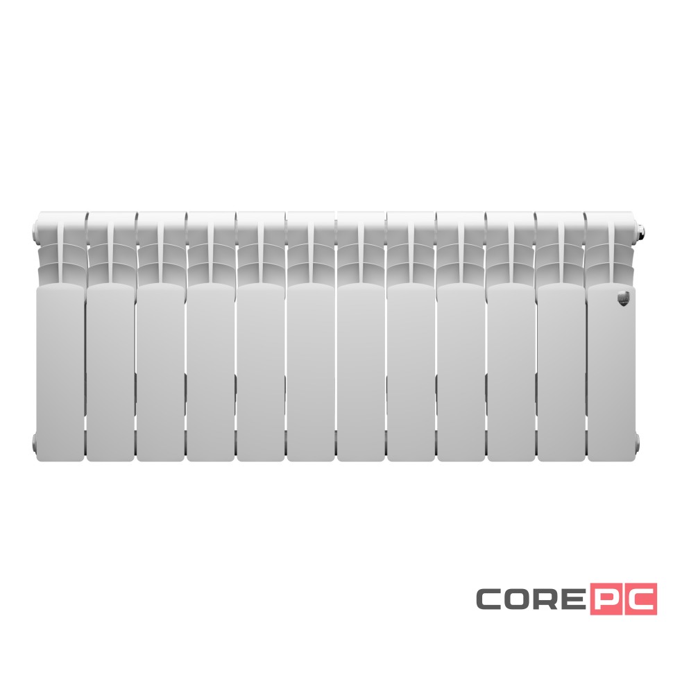 Радиатор биметалл Royal Thermo Revolution Bimetall 350 - 12 секц.