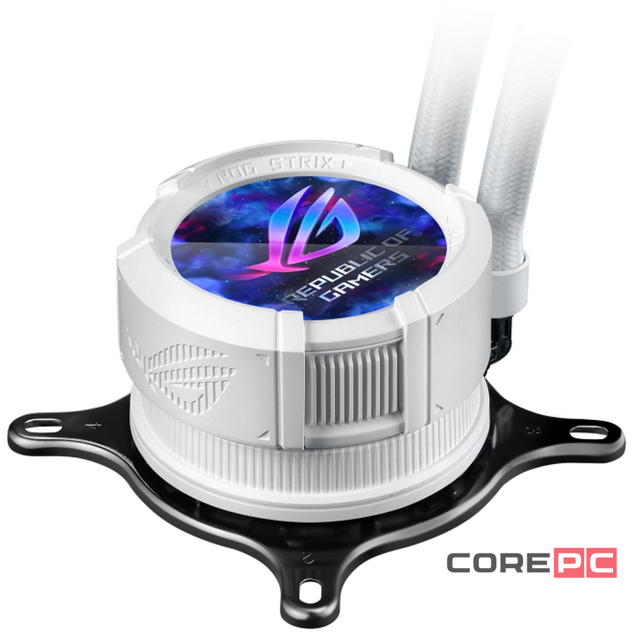 Система жидкостного охлаждения для процессора ASUS ROG STRIX LC III 360 ARGB LCD WHT (90RC00W2-M0UAY0)