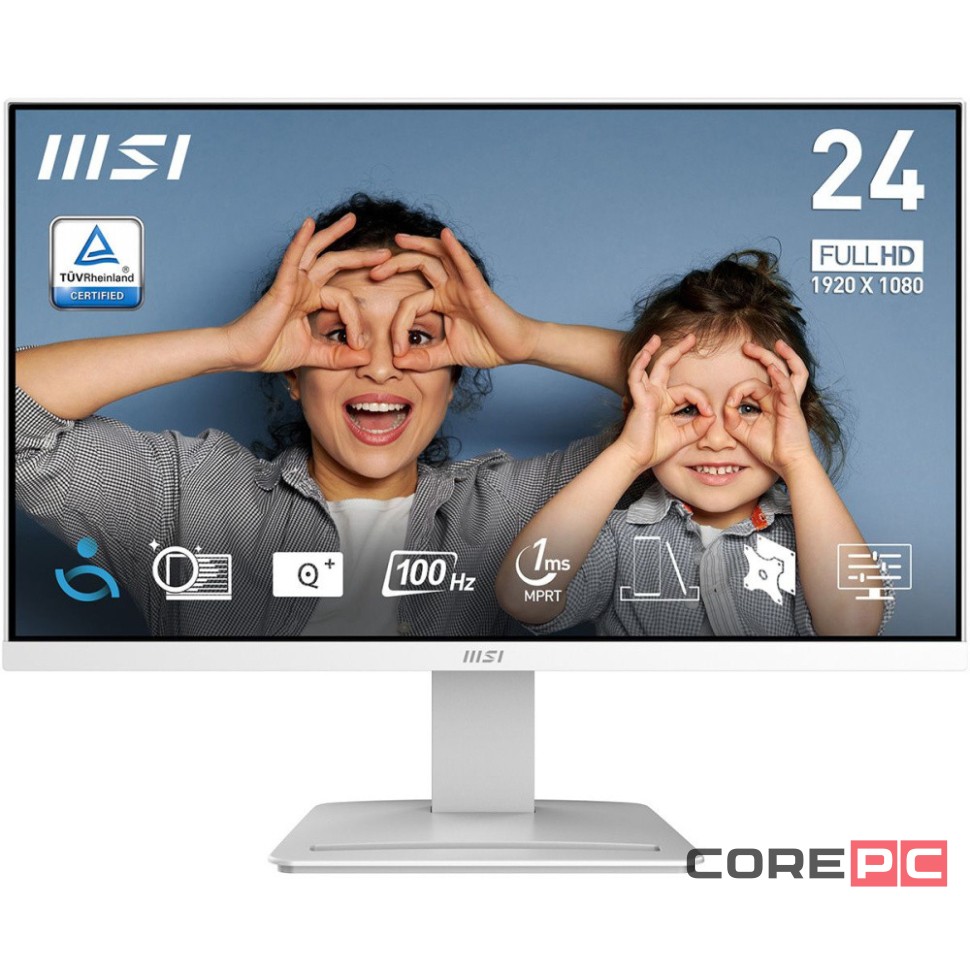 Монитор MSI 23.8" PRO MP2412W White (9S6-3BA9CH-072)