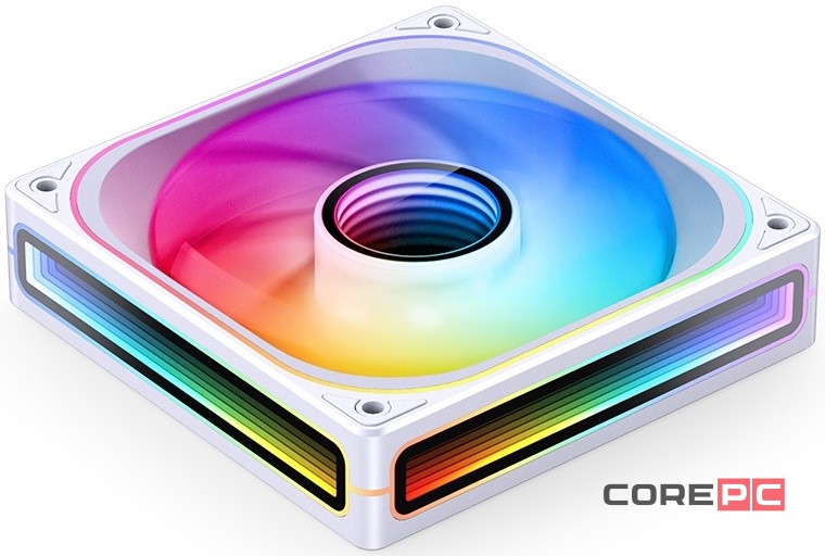 Вентилятор для корпуса JONSBO ZB-120WR Reverse ARGB LED White