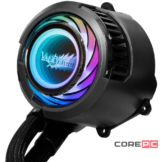 Система жидкостного охлаждения для процессора Valkyrie Jarn 280 ARGB Black (HW C280)