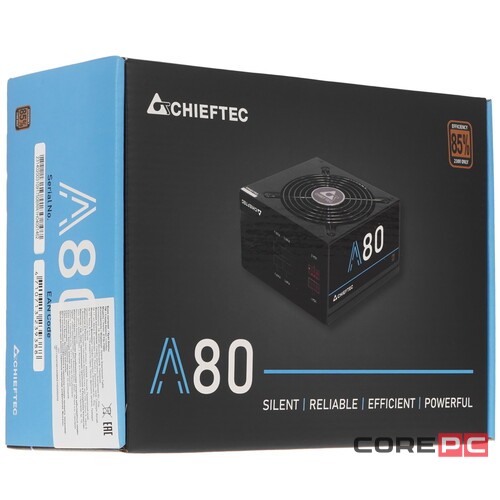 Блок питания Chieftec 750W CTG-750C