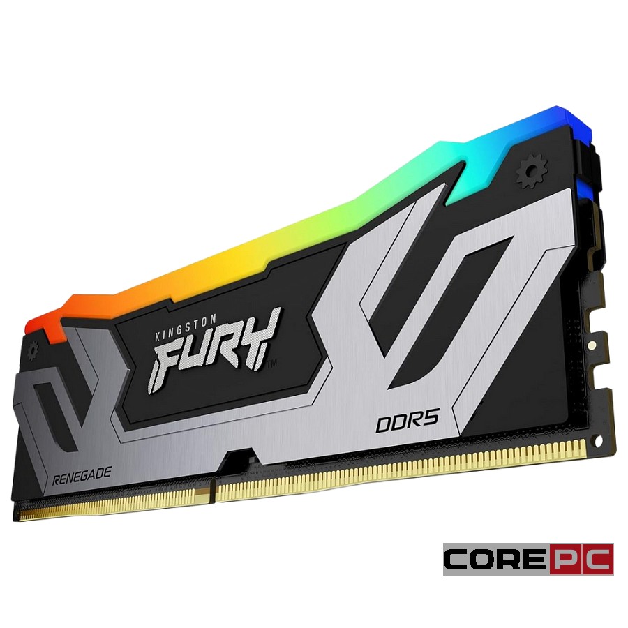 Оперативная память 48 Gb 8400 MHz Kingston FURY Renegade RGB Silver/Black (KF584CU40RSAK2-48)
