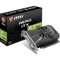 Видеокарта MSI (GT 1030 AERO ITX 2GD4 OC) GeForce GT1030 2GB AERO ITX OC