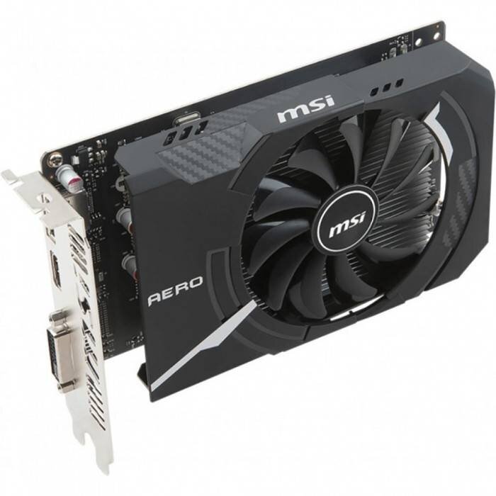 Видеокарта MSI (GT 1030 AERO ITX 2GD4 OC) GeForce GT1030 2GB AERO ITX OC