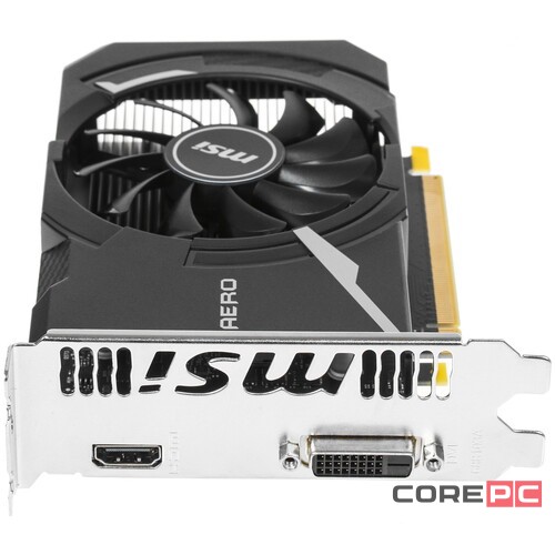 Видеокарта MSI (GT 1030 AERO ITX 2GD4 OC) GeForce GT1030 2GB AERO ITX OC