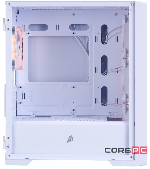 Компьютерный корпус 1STPLAYER TRILOBITE T4 MESH ARGB White (T4-WH-4FS7-W)