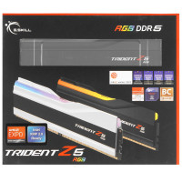 Оперативная память 64 Gb 6000 MHz G.Skill TRIDENT Z5 RGB Black (F5-6000J3636F32GX2-TZ5RK)