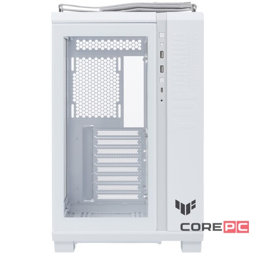 Компьютерный корпус ASUS TUF GAMING GT502 Dual Chamber Case TG White (90DC0093-B09010)