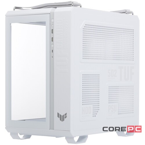 Компьютерный корпус ASUS TUF GAMING GT502 Dual Chamber Case TG White (90DC0093-B09010)