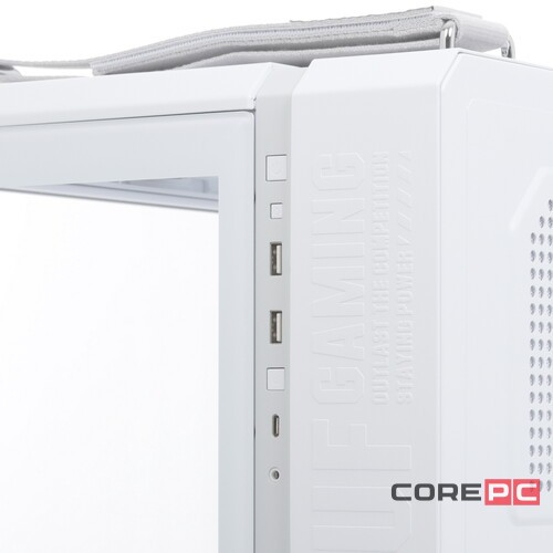 Компьютерный корпус ASUS TUF GAMING GT502 Dual Chamber Case TG White (90DC0093-B09010)