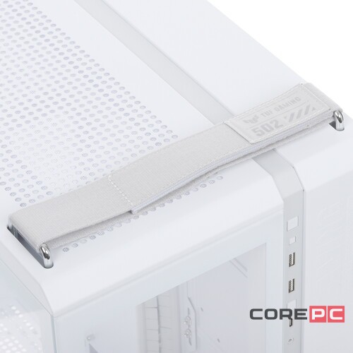 Компьютерный корпус ASUS TUF GAMING GT502 Dual Chamber Case TG White (90DC0093-B09010)