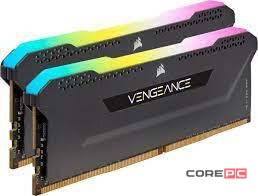 Оперативная память 16 Gb 3600 MHz Corsair VENGEANCE RGB Pro SL Black (CMH16GX4M2D3600C18)