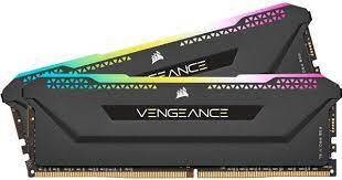 Оперативная память 16 Gb 3600 MHz Corsair VENGEANCE RGB Pro SL Black (CMH16GX4M2D3600C18)