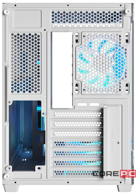 Компьютерный корпус XASTRA QW500 7ARGB-C10-UC White (QW500-7FM12A-C10-UC-WH)