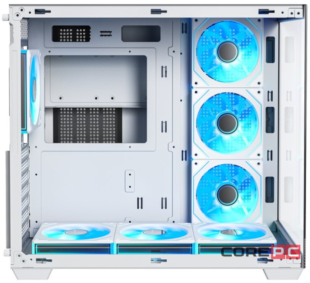 Компьютерный корпус XASTRA QW500 7ARGB-C10-UC White (QW500-7FM12A-C10-UC-WH)