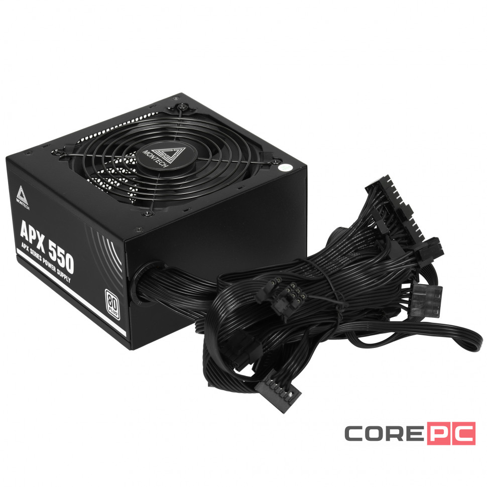 Блок питания Montech 550W APX Black (XWYA11-550W)