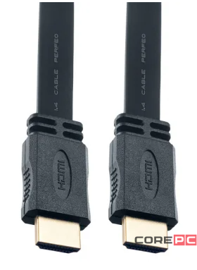 Кабель HDMI - HDMI v1.4 Perfeo (H1303) 3м плоский