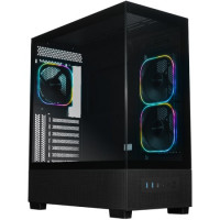 Компьютерный корпус XASTRA Q500 3ARGB-FG-C10-UC ARGB Black (Q500-3FG12A-C10-UC)