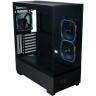 Компьютерный корпус XASTRA Q500 3ARGB-FG-C10-UC ARGB Black (Q500-3FG12A-C10-UC)