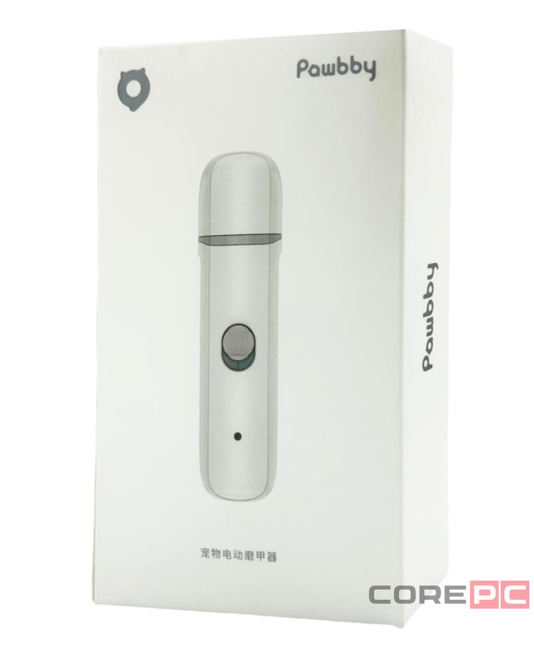 Триммер для когтей домашних животных Xiaomi Pawbby Pet Electric Nail Sharpener White MG-NG001A белая