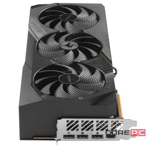 Видеокарта Gigabyte (GV-N4080AORUS M-16GD) GeForce RTX 4080 AORUS 16GB MASTER