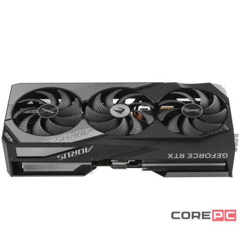 Видеокарта Gigabyte (GV-N4080AORUS M-16GD) GeForce RTX 4080 AORUS 16GB MASTER