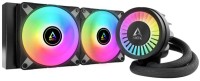 Система жидкостного охлаждения для процессора Arctic Cooling Arctic Liquid Freezer III-240 ARGB Black (ACFRE00142A) P12 PWM PST