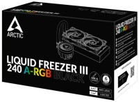 Система жидкостного охлаждения для процессора Arctic Cooling Arctic Liquid Freezer III-240 ARGB Black (ACFRE00142A) P12 PWM PST