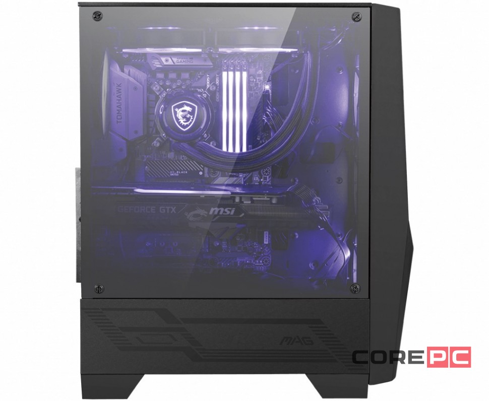 Компьютерный корпус MSI MAG FORGE 100M TG RGB