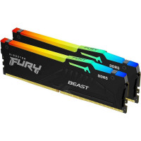 Оперативная память 16 Gb 6000 MHz Kingston FURY RGB Black (KF560C30BBAK2-16)