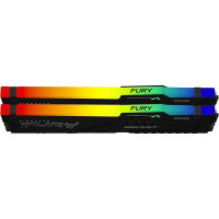 Оперативная память 16 Gb 6000 MHz Kingston FURY RGB Black (KF560C30BBAK2-16)