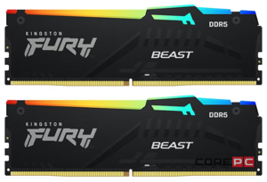 Оперативная память 16 Gb 6000 MHz Kingston FURY RGB Black (KF560C30BBAK2-16)