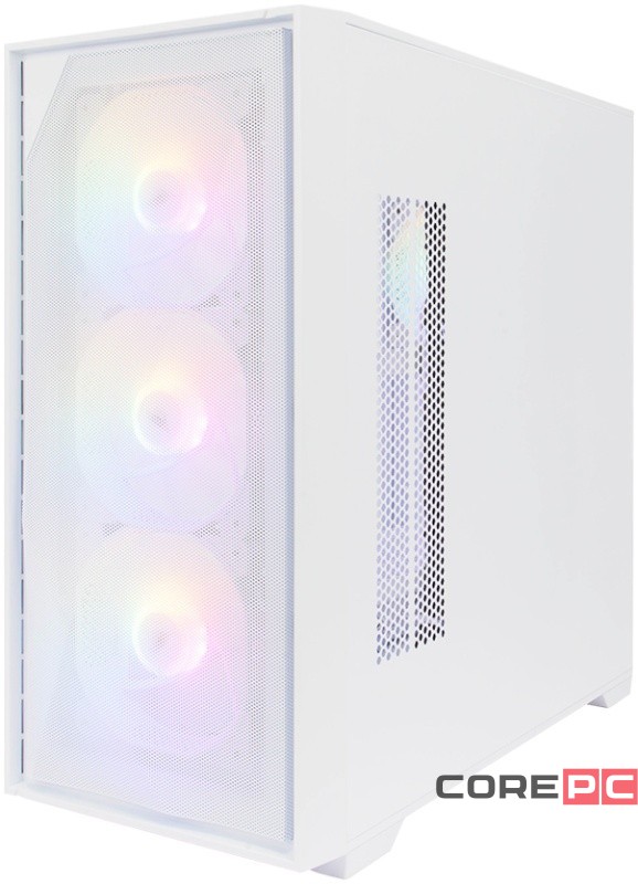 Компьютерный корпус 1STPLAYER DK D6 White (D6-WH-4F1-W)