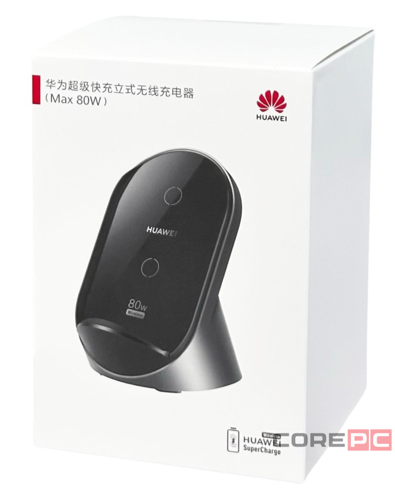 Беcпроводное заряд. устр. Huawei W081 80W черное