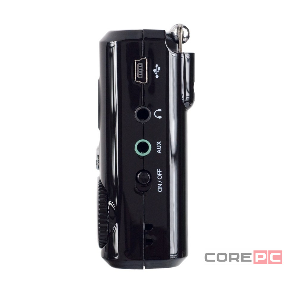 Perfeo мини-аудио Sound Ranger 2Вт/FM/AUX/USB/MicroSD/1000mAh (PF-SV922BK) черная