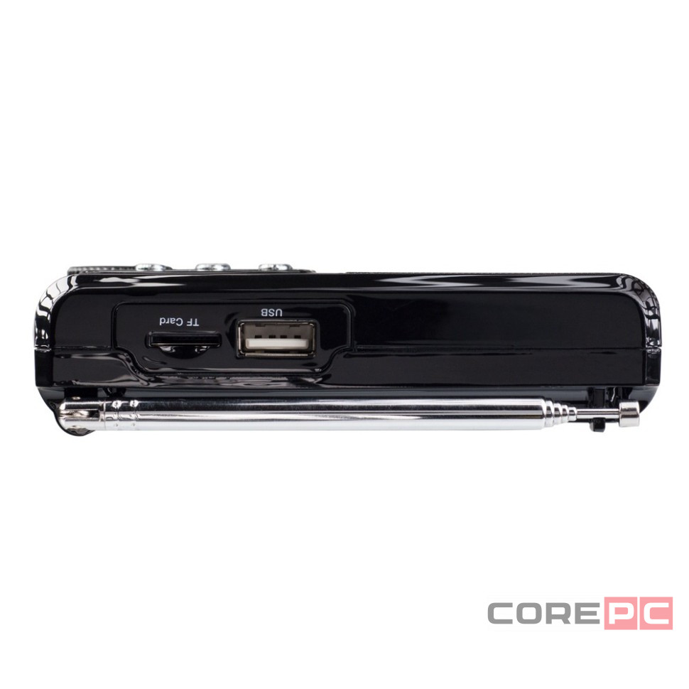 Perfeo мини-аудио Sound Ranger 2Вт/FM/AUX/USB/MicroSD/1000mAh (PF-SV922BK) черная