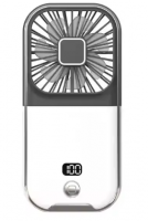 Вентилятор портативный + powerbank 3000mAh Xiaomi F30 Pro бело-черный