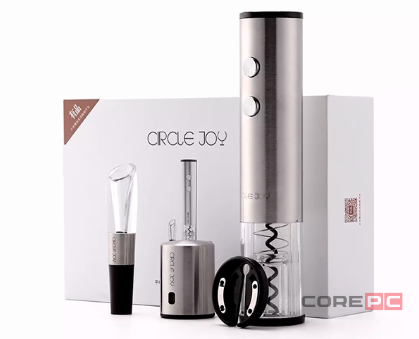 Винный набор аксессуаров Xiaomi Circle Joy Wine Accessories Gift Set 4 в 1 (CJ-TZ02) (серебристый)