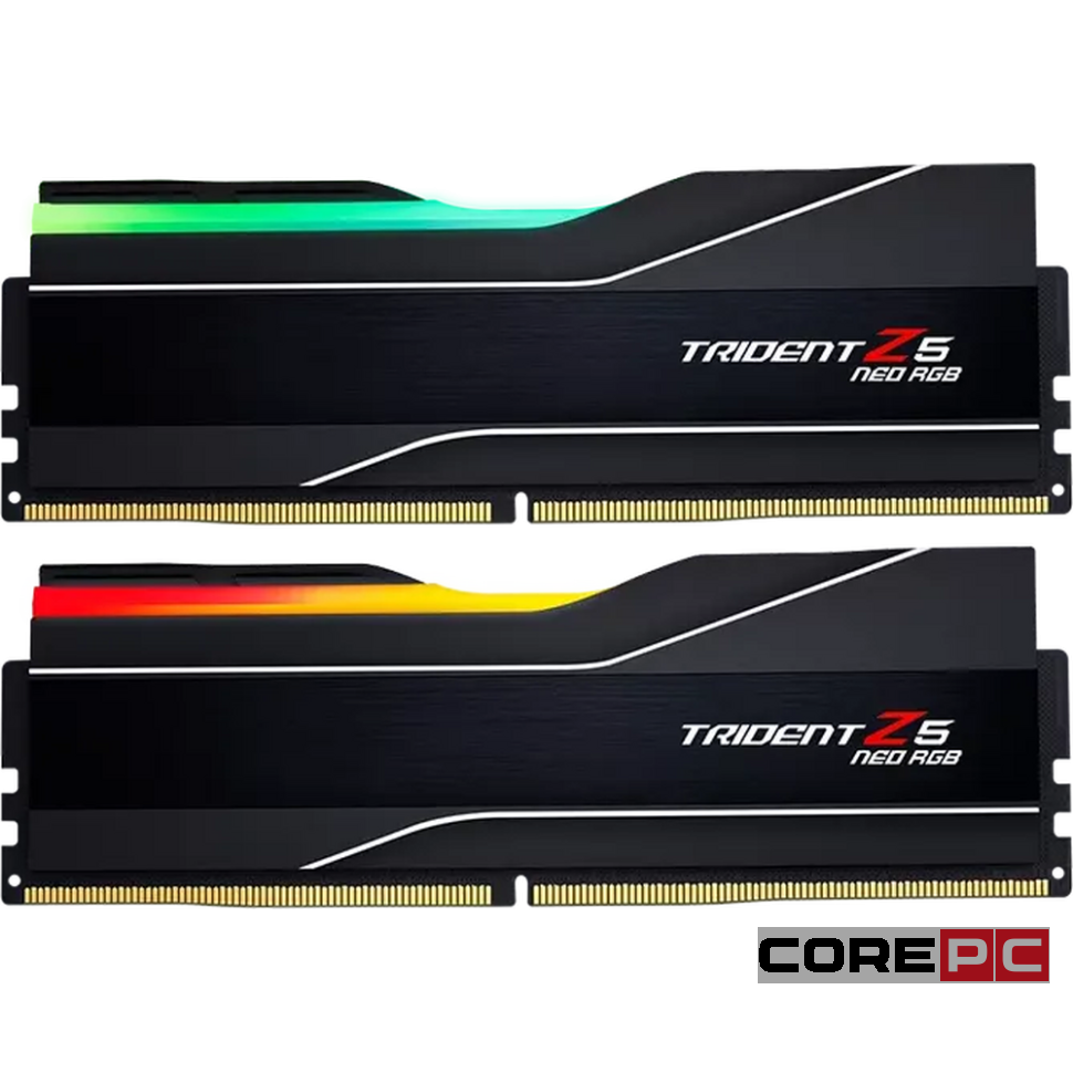 Оперативная память 32 Gb 6400 MHz G.Skill TRIDENT Z5 NEO RGB Black (F5-6400J3039G16GX2-TZ5NR)