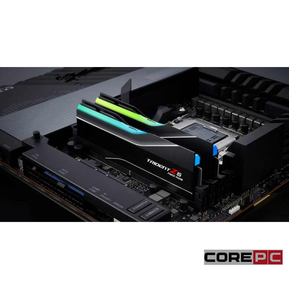 Оперативная память 32 Gb 6400 MHz G.Skill TRIDENT Z5 NEO RGB Black (F5-6400J3039G16GX2-TZ5NR)